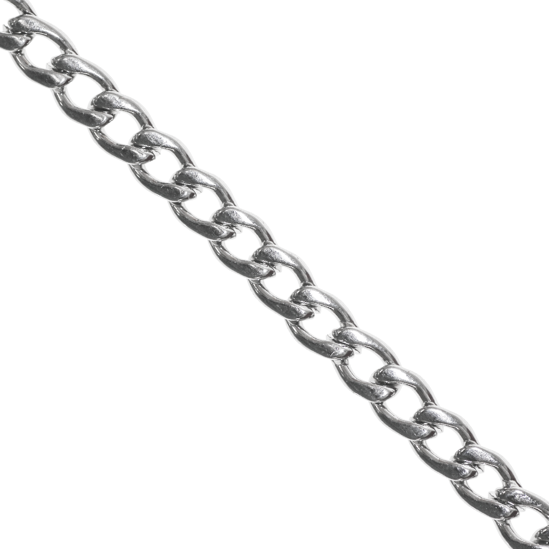 Chains, Curb, Stainless Steel, 9mm x 6mm x 2.5mm, Sold per Meter ...