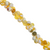 Agate Faceted - Yellow Fire Agate, Semi-Precious Stone, 6mm, 60 pcs per strand