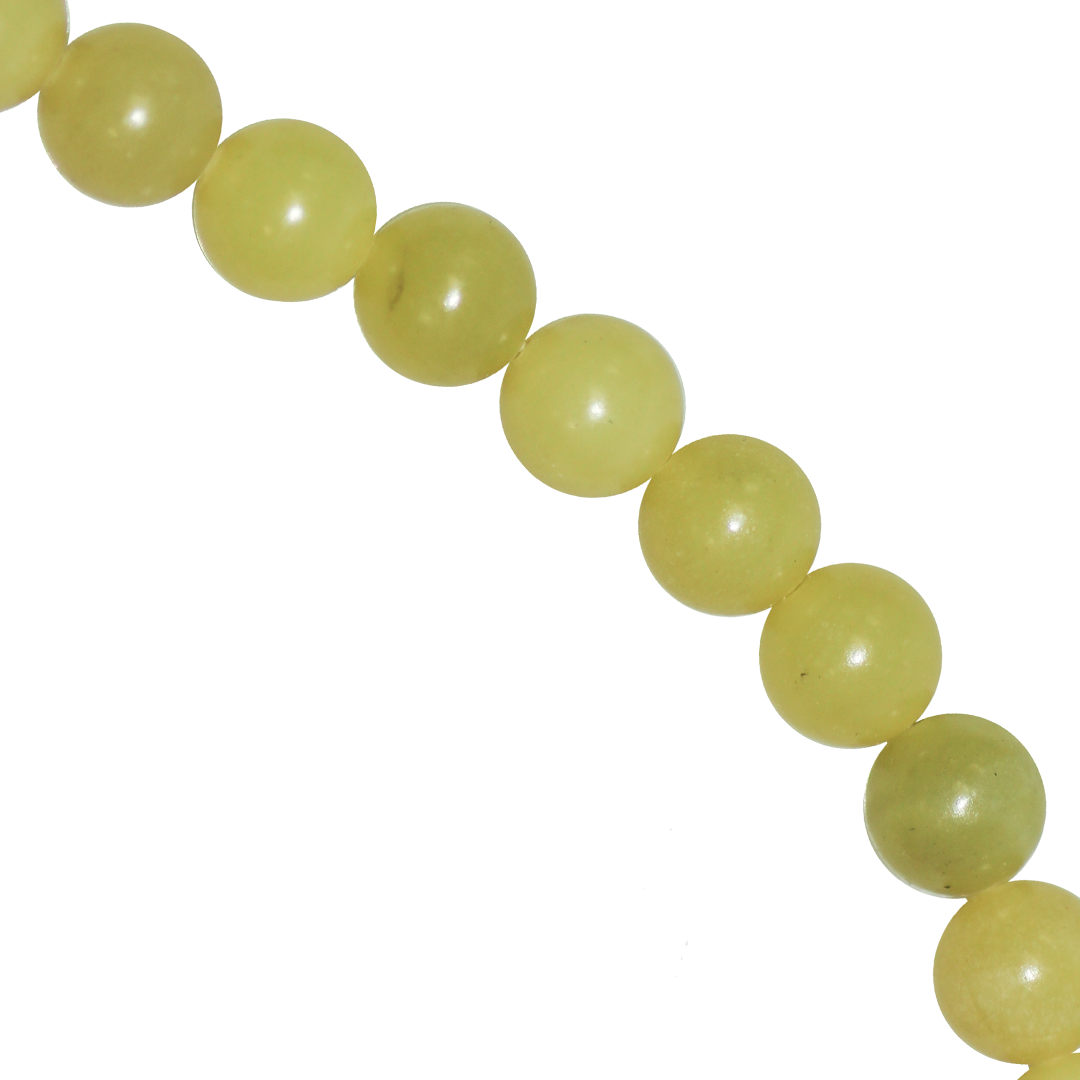 Lemon Jade (A), Semi-Precious Stone, Available in Multiple Sizes