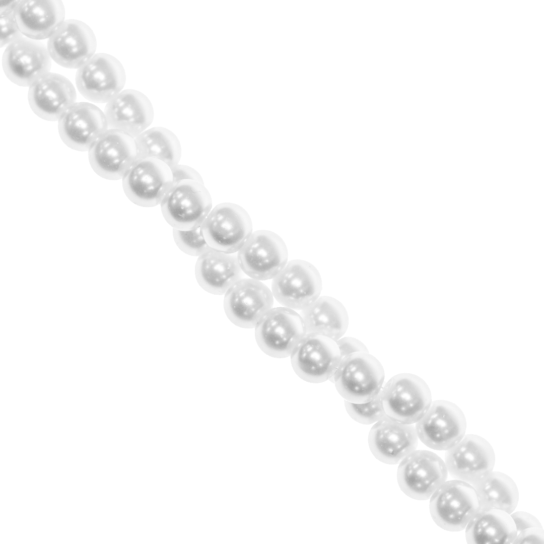 Glass Pearls, 16mm, Approx 45 pcs per strand, Available in Multiple Colours