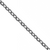 Chains, 304 Stainless Steel, Flat Cable Chain, 4mm x 3mm x 1.5mm per loop - Sold per Meter