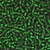 Seed Bead Bulk Bag - 8/0 - Green Silver Lined - 448g/13,000pcs