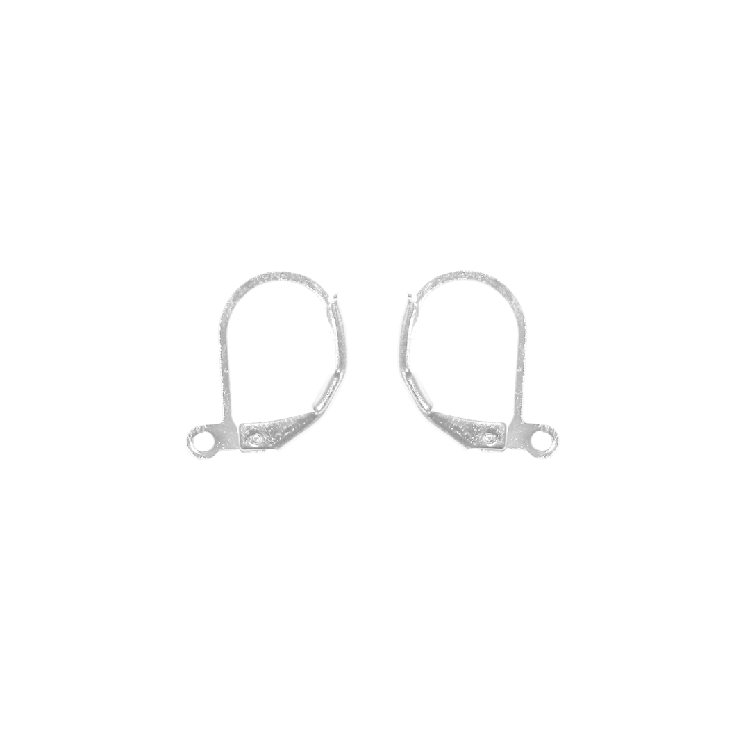 Sterling Silver Lever-Back Earrings (Pair)