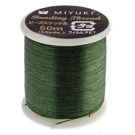 Miyuki Nylon Beading Thread B Brown Biscotti (50m)