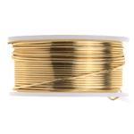 Artistic Wire - 30 yards - Tarnish Resistant Brass, 26 gauge