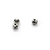 Spacers, Fracted Spacer, Alloy, Silver, 3.5mm x 3.5mm, Sold Per pkg of 25+