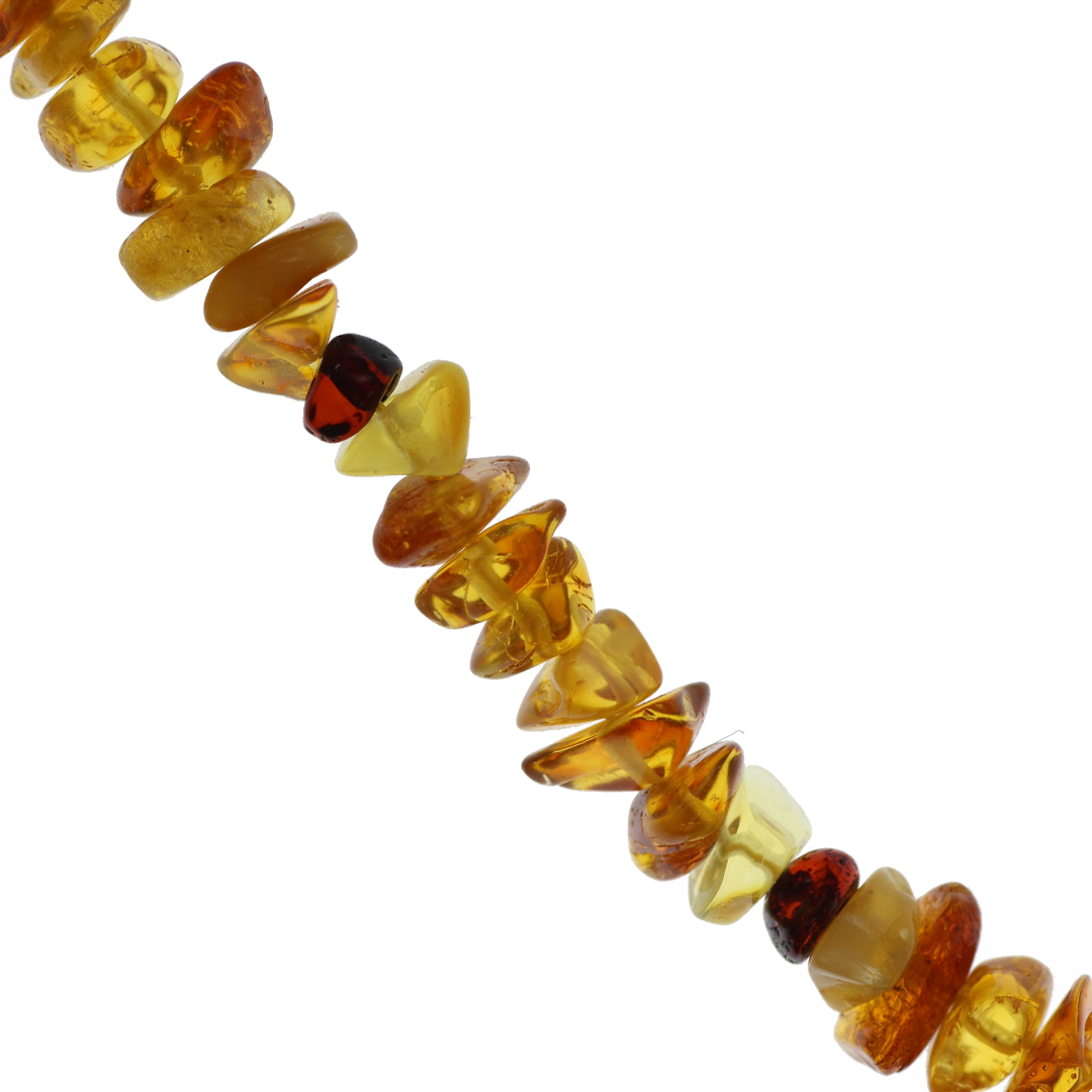 Resin clearance amber beads