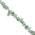 Chipped Green Strawberry, Semi-Precious Stone, Approx 250 pcs per strand