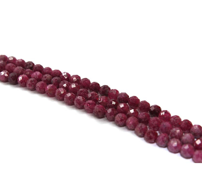 Ruby beads store for sale