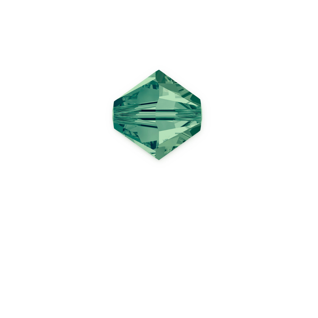 Swarovski Crystal Beads, Xilion Bicone AB (5328), 4mm, 25 pcs per