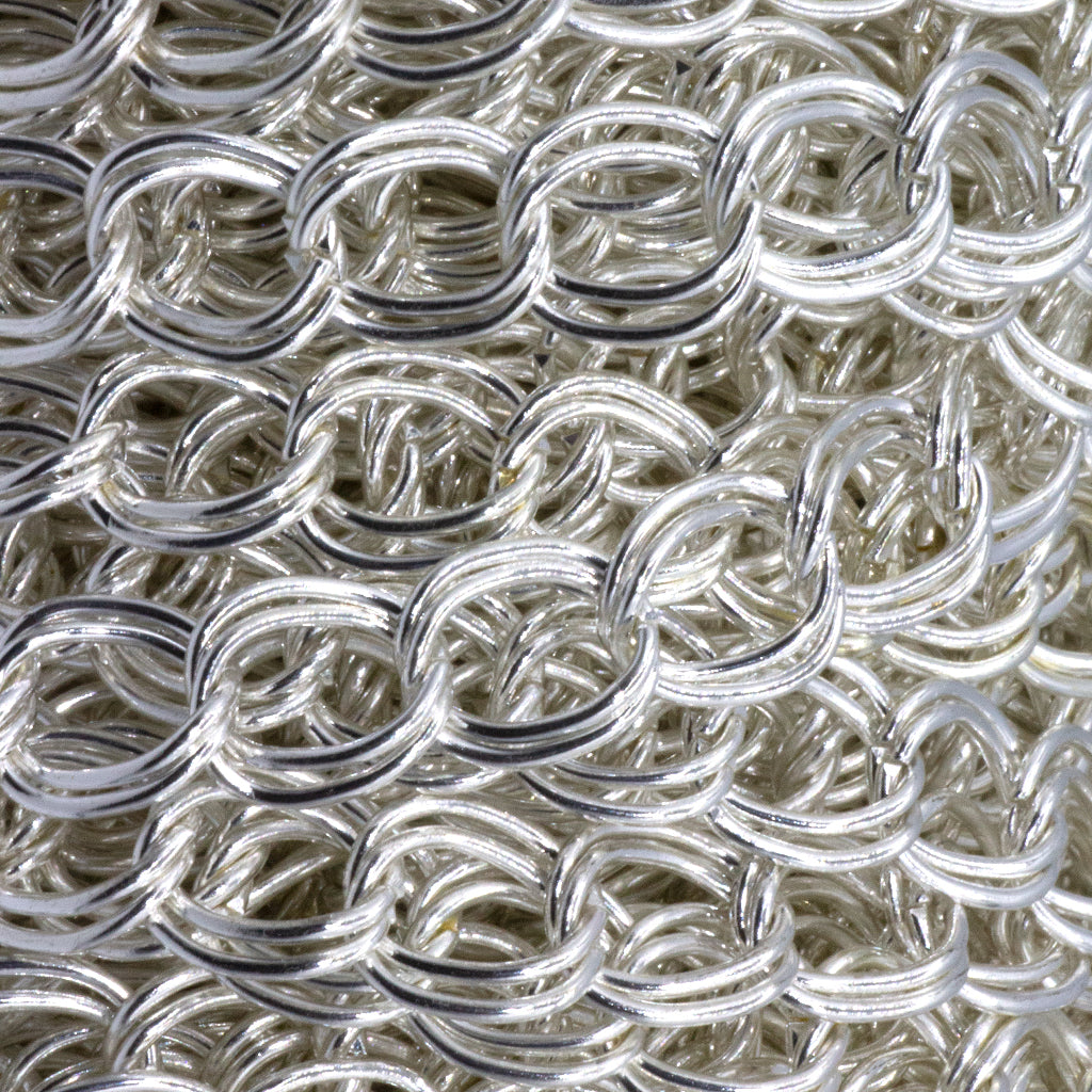 Chains, Double Curb Chain, Alloy, Silver, 12mm x 10mm x 6mm loop, Available in 2 Colours - Sold Per Meter