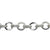 Chains, Dotted Double Link Belcher Chain, Alloy, 8mm x 8mm x 5mm loop, Available in 2 Different Colours - Sold Per Meter