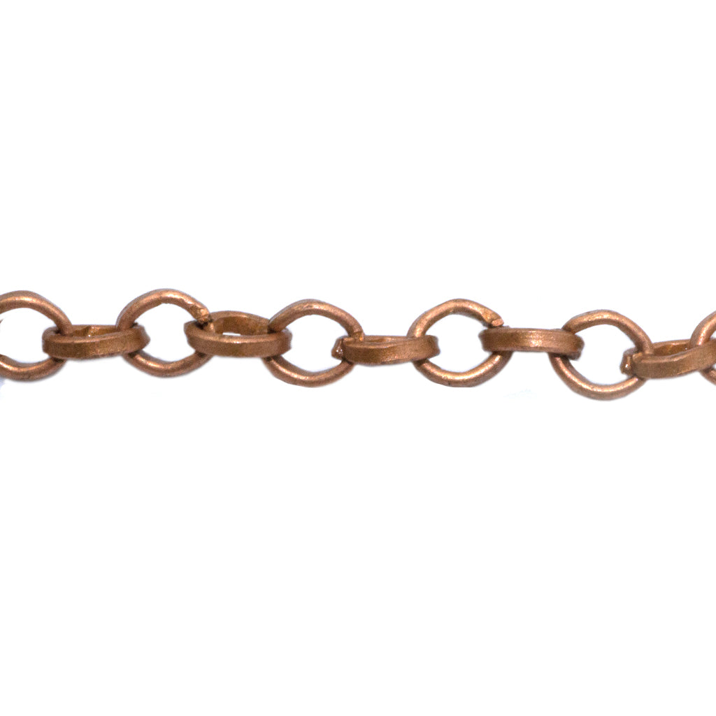 Chains, Belcher Chain, Alloy, 3.5mm x 3mm x 2mm loop, Available in Copper and Brass - Sold Per Meter