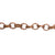 Chains, Belcher Chain, Alloy, 3.5mm x 3mm x 2mm loop, Available in Copper and Brass - Sold Per Meter