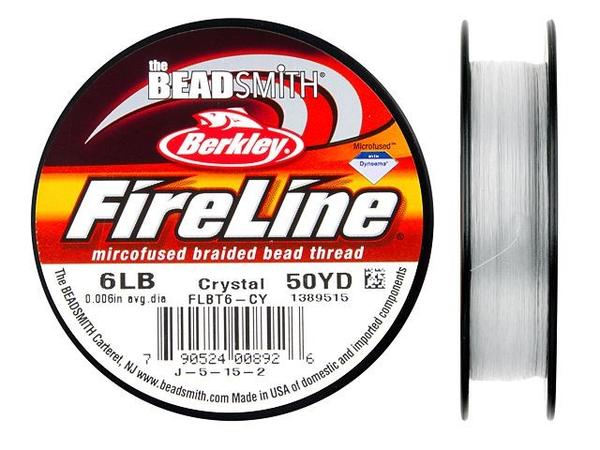 FireLine Braided Beading Thread, 2lb Test and 0.003 Thick