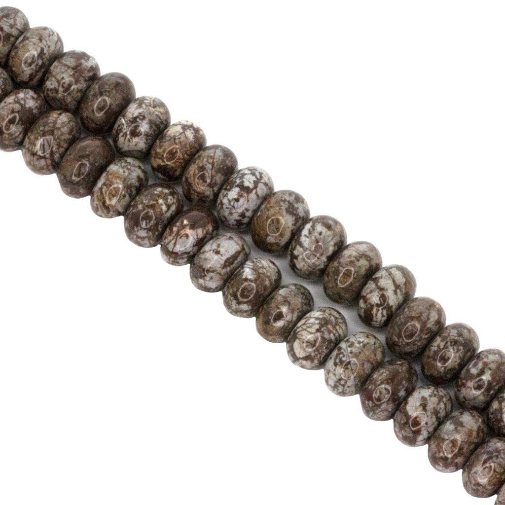 Rondelle Semi-Precious Stone, 8mm x 5mm, 70 pcs per strand - Available in  20 Stones