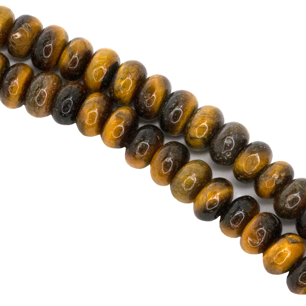 Rondelle Semi-Precious Stone, 6mm x 4mm, 85 pcs per strand