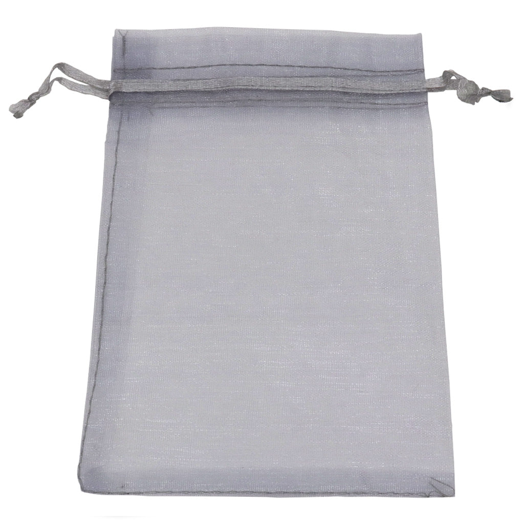 Grey organza bags sale