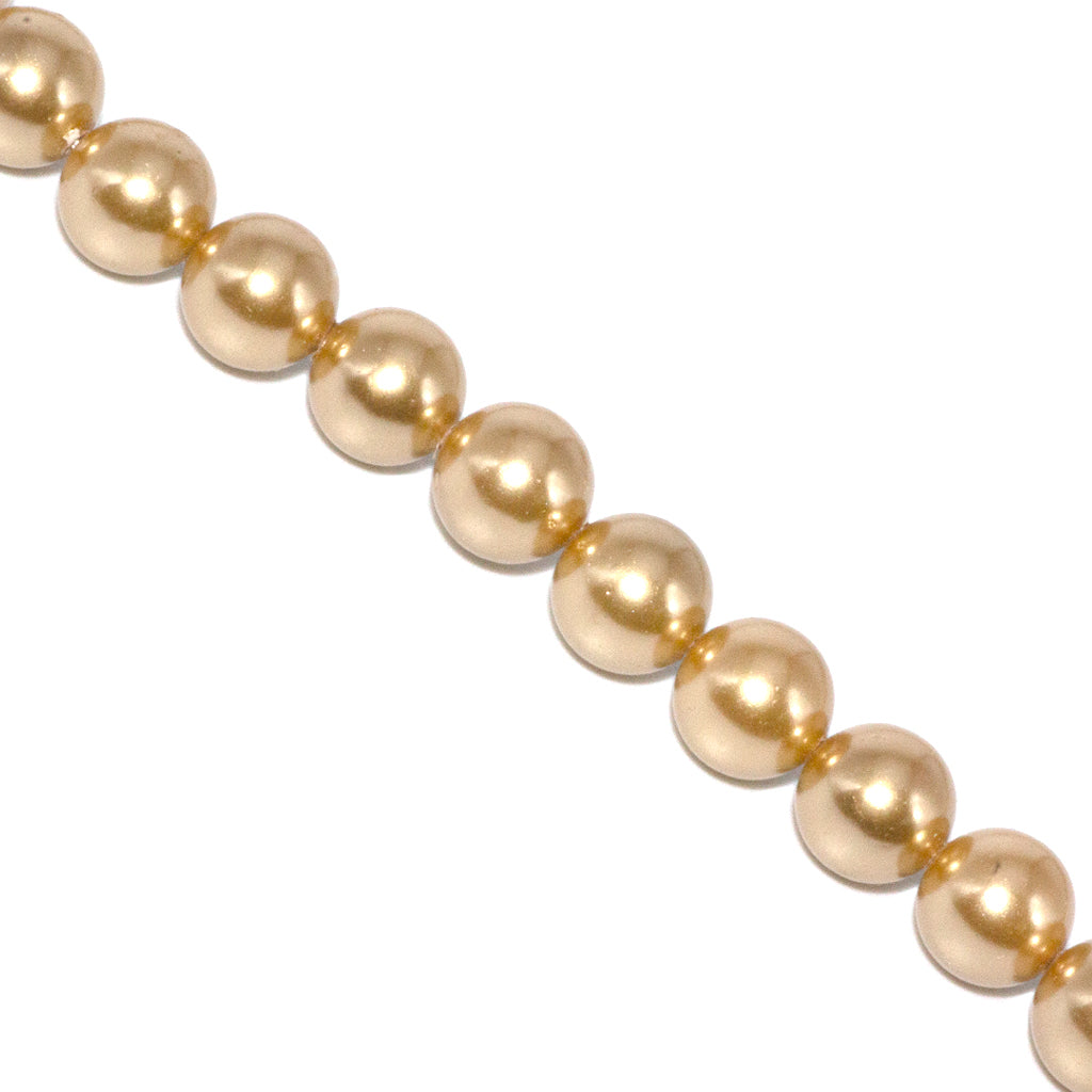 Pearls with hot sale gold beads